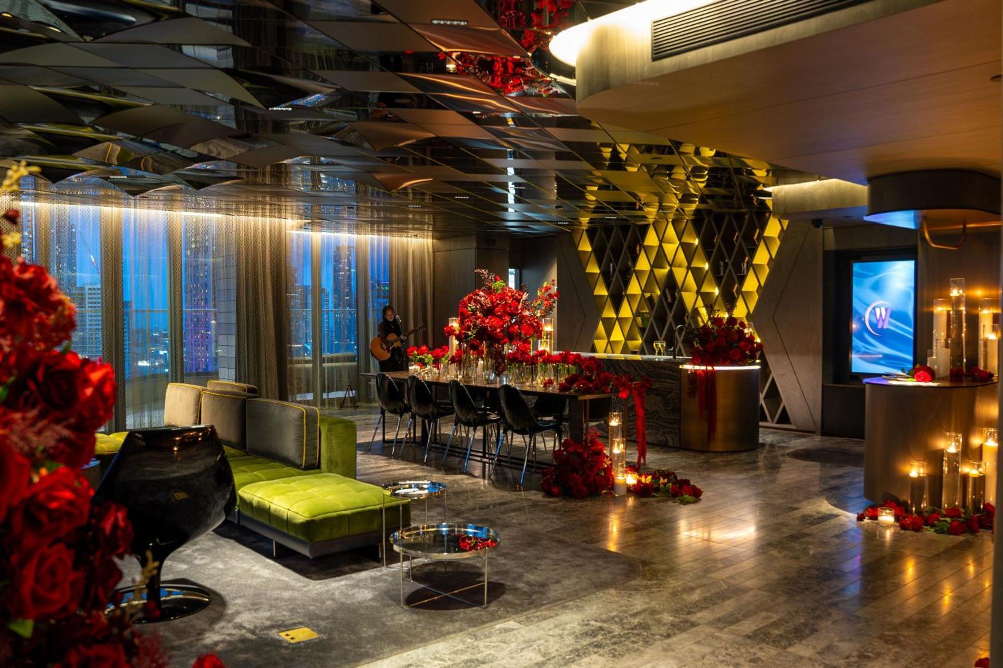 Hotel W Melbourne City Exterior foto The lobby of the hotel