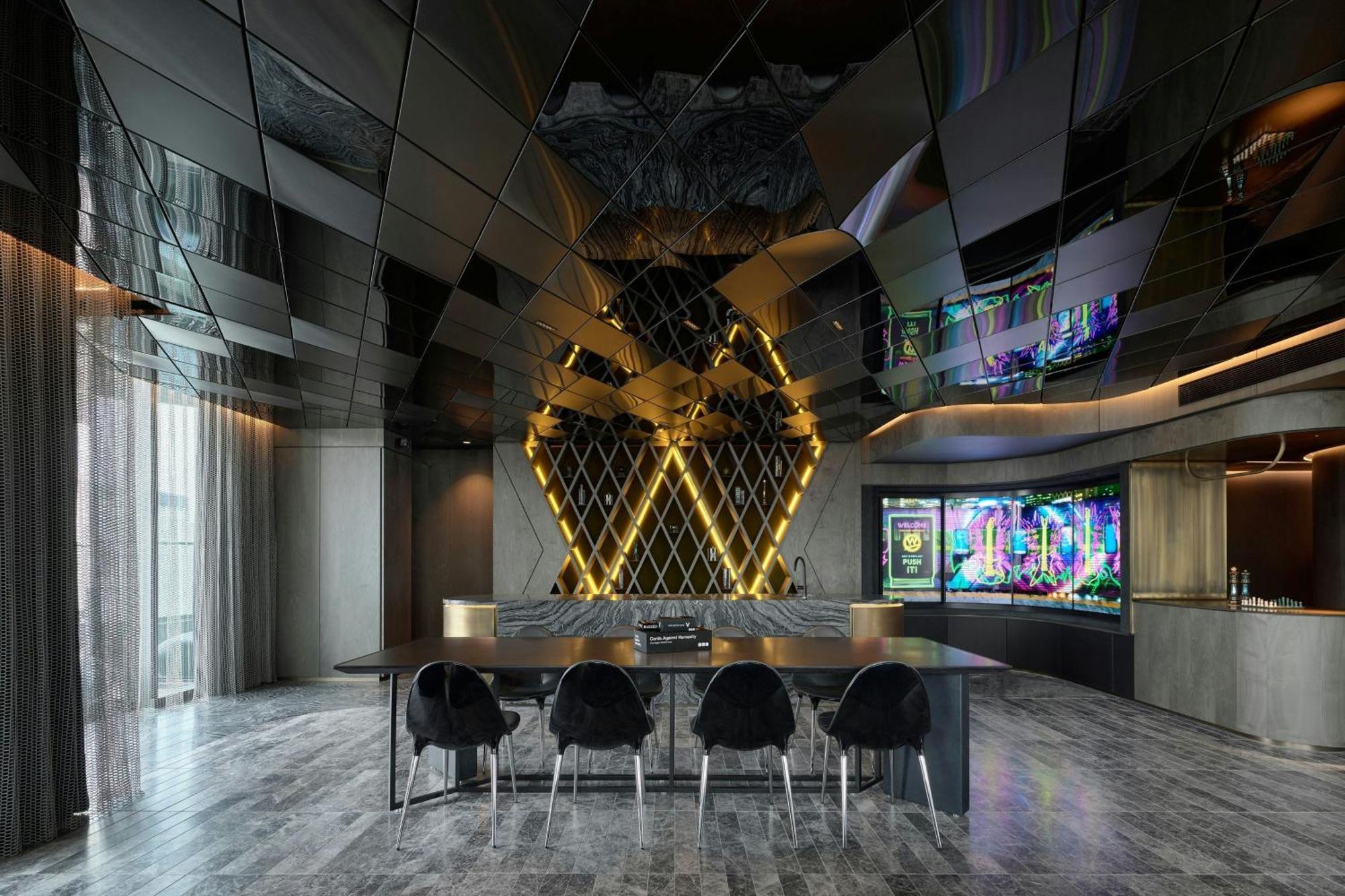 Hotel W Melbourne City Exterior foto The 3D rendering of the 100th floor of the building